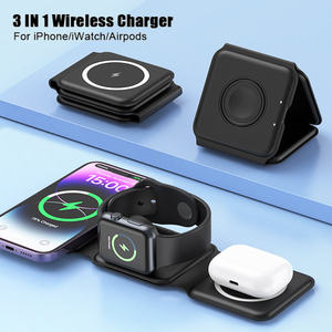 <span class=keywords><strong>Chargeur</strong></span> sans fil magnétique pliable 3-en-1 QC3.0 2026, charge rapide 15W, portable, compatible <span class=keywords><strong>Qi</strong></span> pour <span class=keywords><strong>Samsung</strong></span>, iPhone, Xiaomi - Product Image 3