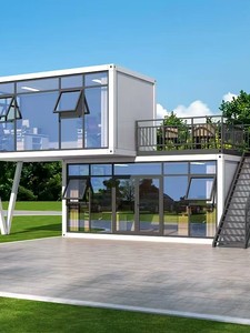 Casa Contenedor Móvil Modelo 02, Casa Integrada de Acero de Color Personalizada, Oficina Residencial, Fácil Montaje, Casa Desmontable - Product Image 3