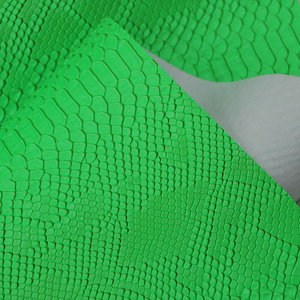 Pelle Sintetica Goffrata Effetto Pelle di Serpente PVC Finta Pelle con Stampa Pitone per Borse e Scarpe - Product Image 4