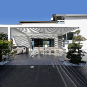 <span class=keywords><strong>Pergola</strong></span> de toit en aluminium bioctique, nouvelle <span class=keywords><strong>usine</strong></span> de style moderne, avec rideau latéral, - Product Image 2