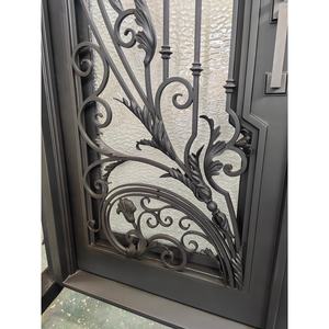 Produits de porte en fer forgé de haute qualité de style moderne en Chine - Product Image 3