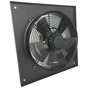 Square Wall Type Axial Fan with External Motor 220-240V