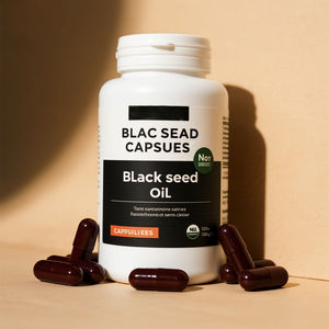 OEM komple siyah tohum yağı kompleks kapsüller-yetişkin kapsamlı beslenme desteği için D vitamini ve E vitamini ile çörek otu - Product Image 3