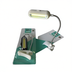 Led <b>Desk</b> Lamp With Clip Flexible Neck 12 Led Bulbs For Reading <b>Study</b> Work - Product Image 2