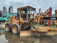 Pelleteuse d'occasion Caterpillar140H Niveleuse En stock Haute qualité et bon état