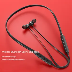 Bluetooth אוזניות קיר-רכוב Bluetooth אוזניות 5.1 צלב-גבול אטמי אוזניים מתכת מגנטי אוזניות סיטונאי