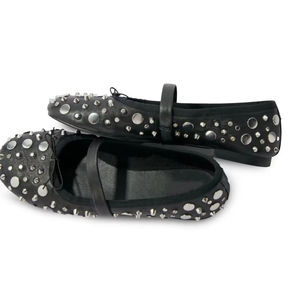 <span class=keywords><strong>รองเท้า</strong></span>บัลเล่ต์แฟชั่น<span class=keywords><strong>ส</strong></span>ำหรับผู้หญิงรองเท้าส้นเตี้ยติดโบว์ปิ<span class=keywords><strong>ด</strong></span>นิ้วเท้ารอบ Mary Jane - Product Image 4