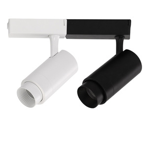 Système d'éclairage sur rail, éclairage linéaire sur rail LED COB, projecteur sur rail en aluminium, 10w-40w, éclairage sur rail commercial à intensité variable, éclairage sur rail focalisé - Product Image 5