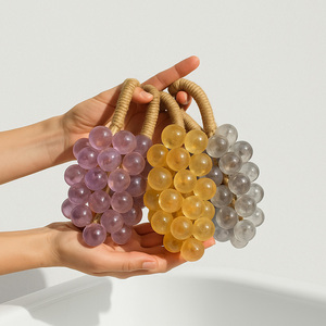 Private Label Handmade Solid Green Black Grape Shaped Hand Wash Crystal Hand Grade <strong>Soap</strong> Handmade <strong>Soap</strong> - Product Image 1