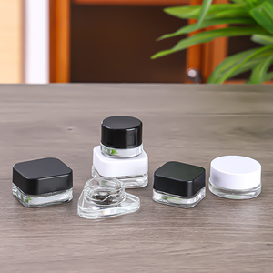 Barattoli in Vetro per Concentrati con Tappo a Vite Resistente ai Bambini, 15/30/60/90/120ml, Nero e Bianco, 5g 9g, per Confezionamento Fiori di Canapa - Product Image 3