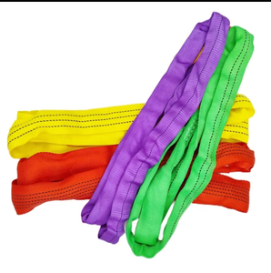 1t 2t 3t 4t 5t 6t 8t 10t 12tリフティングポリエステルソフトエンドレスラウンドスリング、お客様のカスタマイズ。 - Product Image 1