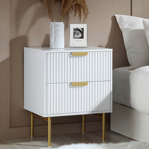 <span class=keywords><strong>Commode</strong></span> moderne en bois <span class=keywords><strong>blanc</strong></span> à 6 tiroirs pour chambre à coucher, meuble multifonctionnel avec solution de rangement pour salon - Product Image 3