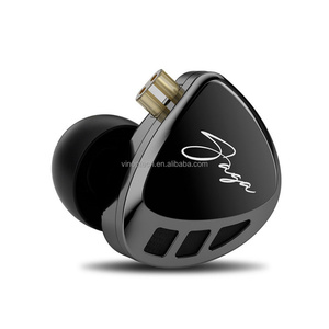 Écouteurs intra-auriculaires KZ Saga <span class=keywords><strong>Studio</strong></span> Monitoring <span class=keywords><strong>HiFi</strong></span>, réponse en fréquence large, écouteurs filaires tout métal pour professionnels - Product Image 3