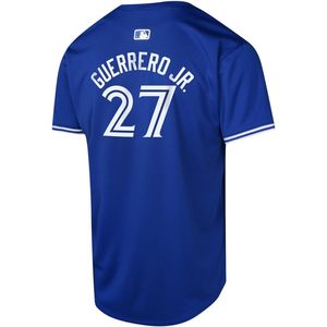 Maillot de baseball pour enfants et jeunes des Blue Jays de Toronto, bleu, alternatif, anti-humidité, pour garçons de 8 à 20 ans - Product Image 2