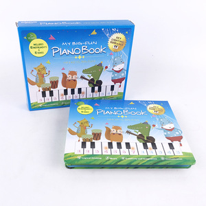 Wholesale Orff Percussion 20-Key Cartoon Electronic Keyboard Interactive Toy Music Enlightenment <b>Book</b> - Product Image 2