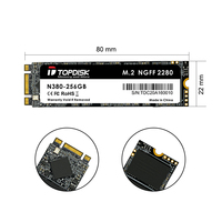 Topdisk N380 SSD pour Ordinateur Portable M.2 NGFF 2242 128 Go 256 Go 512 Go Disque Dur SSD NVMe M2 SSD 2 To