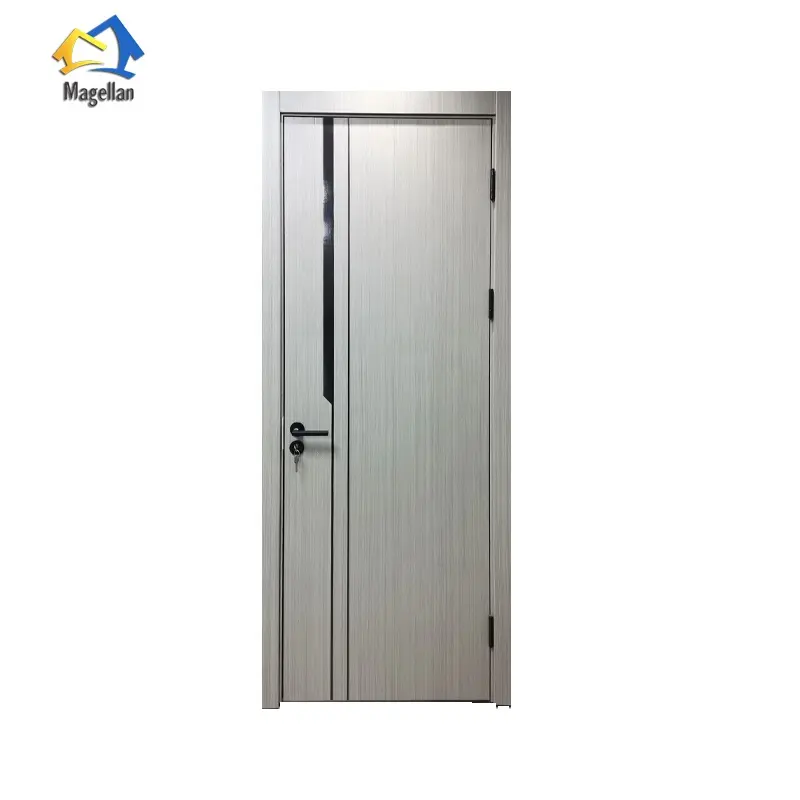 PVC Door Material PVC Indoor MDF Flush Door