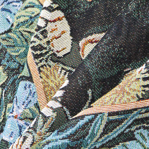 Manta Jacquard de Suministro Directo de Fábrica, MOQ 1 Pieza, Manta Decorativa para el <span class=keywords><strong>Hogar</strong></span> con Diseño de Animales, Tapiz Portátil - Product Image 4