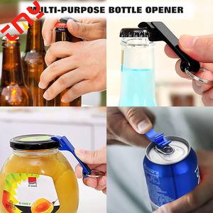 프로모션 저렴한 알루미늄 와인 오프너 맥주 키 체인 사용자 정의 로고 바 기념품 선물 열쇠 고리 오프너 - Product Image 4