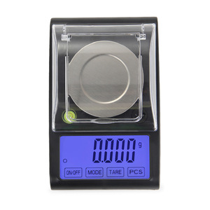 Electronic Scale 50g 0.001g LCD Display Portable Jewelry Scale With Touch Screen Buttons - Product Image 2
