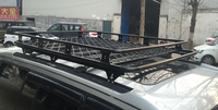 Porte-bagages de toit en alliage d'aluminium JIZHENG avec une capacité supérieure à 100 kg, installation facile pour Terracan