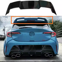 Aile de toit en ABS peinte, adaptable pour Toyota Corolla Hatchback 2019-2023, sans perçage requis