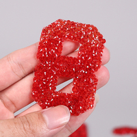 Patch Numérique 0-9 en Strass Scintillant 3D Écologique, Brodé à la Main, Adhésif Thermocollant, pour Vêtements et Jeans - Vente en Gros ODM