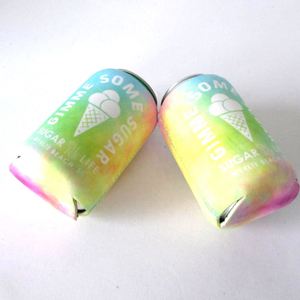 ปลอกหุ้มกระป๋องเบียร์แบบนีโอพรีน ปลอกหุ้มกระป๋องโซดา ขนาด 12 ออนซ์ ปลอกหุ้มกระป๋องแบบพับได้ ทำจากนีโอพรีน สำหรับเก็บความเย็น - Product Image 3