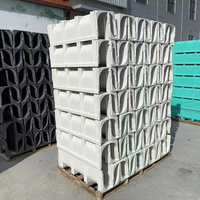 Caniveau de drainage en plastique renforcé de fibres de verre (FRP) pour les travaux municipaux, les sites commerciaux et industriels