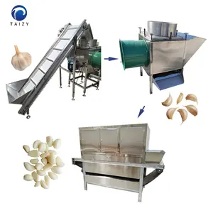 Industrial Automatic Garlic Bulb Breaking Processing Machine Garlic Peeling Production Line
