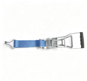 Vente en gros GS 2 pouces 5 tonnes Sangles de ceinture d'arrimage <span class=keywords><strong>à</strong></span> <span class=keywords><strong>cliquet</strong></span> avec poignée ergonomique - Product Image 4