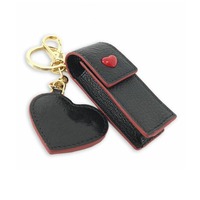 Porte-clés brillant à lèvres en gros, porte-clés rouge à lèvres, porte-clés design flacon de parfum, étui à parfum, porte-clés en cuir, mini porte-clés