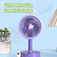 Ventilateur de bureau Ouliwen à faible bruit, rechargeable par USB, avec contrôle de vitesse progressif et vent puissant, idéal pour le bureau et les dortoirs