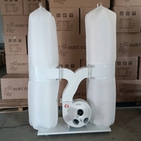 JDRG Mesin Penghisap Debu Digital Industri Portabel Dua Tabung untuk Pengerjaan Kayu dan Ukiran 3kw 220v/380v