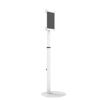 Support de tablette universel pour iPad, pivotant à 360°, réglable en hauteur, en métal, avec inclinaison à 90°, pour tablette et iPad