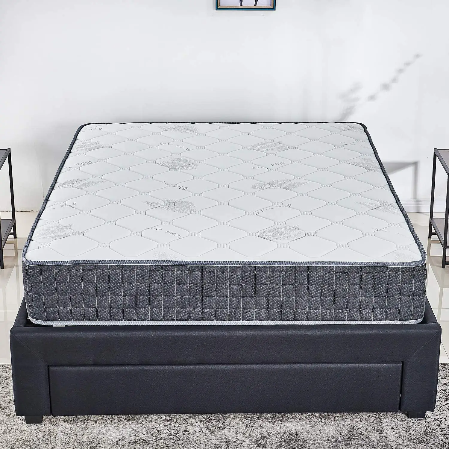 Lulaa — matelas en coton biologique, couche de finition en Latex biologique, laine écologique et golf certifié