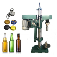 Machine de capsulage semi-automatique pour bouchons de bière Capsuleuse de bouchons à anneaux Capsuleuse de bouchons de bière Capsuleuse de bouteilles de vin