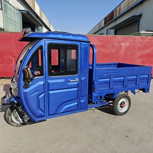 Tricycle électrique <span class=keywords><strong>chinois</strong></span> robuste pour livraison, tricycle motorisé cargo, moto à trois combustibles avec side-car - Product Image 6