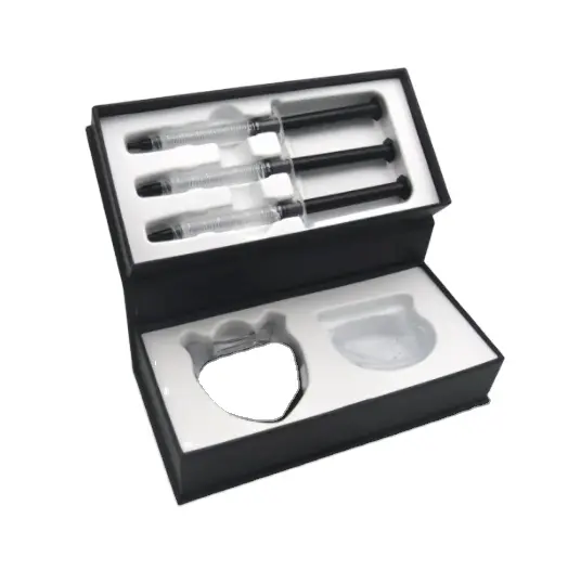 Kit di sbiancamento sbiancante per denti professionale per sbiancamento dei denti kit di sbiancamento dei denti per la casa personalizzato Kit di luce a Led in Gel bianco