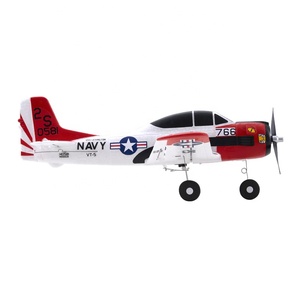 <span class=keywords><strong>Avion</strong></span> d'entraînement d'<span class=keywords><strong>avion</strong></span> RC Trojan <span class=keywords><strong>T</strong></span>-<span class=keywords><strong>28</strong></span> FMS 410mm adapté aux débutants avec radiocommande 2.4Ghz 6CH retour de maintien de position gyroscopique à 3 modes - Product Image 2