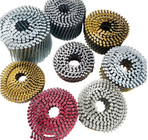 Fabbrica diretta di alta qualità in ferro zincato Coil tetto chiodi con gambo a spirale liscio testa piatta - Product Image 4