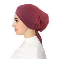 Hijab Innerrcap en polyester de haute qualité, maille ajourée, respirant et rafraîchissant pour l'été, confortable pour les femmes musulmanes, cadeau idéal (Ming cat)