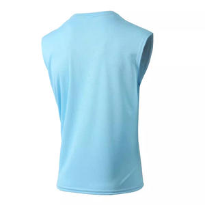 Chaleco Deportivo de Verano para Hombre, Talla Europea, Tejido de Malla, Ajustado, para Fitness, Running, con Rayas Verticales - Product Image 5
