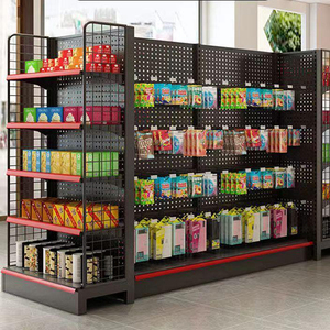 <span class=keywords><strong>Rack</strong></span> dimensiones China góndola supermercado publicidad estantes pantalla con precio barato - Product Image 5