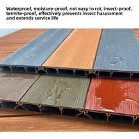 Système de terrasse extérieure en alliage d'aluminium sur mesure, orienté vers le projet, de haute qualité, antidérapant, imperméable, planches de revêtement pour jardin