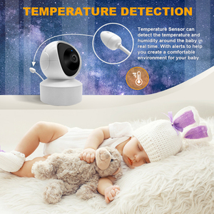 <span class=keywords><strong>Babyphone</strong></span> portable intelligent Audio bidirectionnel Vision nocturne sans fil Moniteur vidéo pour bébé avec caméra pour la maison - Product Image 4