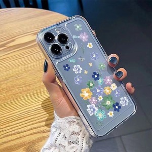 Funda para Teléfono Wildflower para <span class=keywords><strong>iPhone</strong></span> 17 Pro Max, Parte Trasera Transparente con Impresión de Fotos Florales, Linda y Femenina, Compatible con Modelos 16, 15, 14, 13, <span class=keywords><strong>12</strong></span> - Product Image 4
