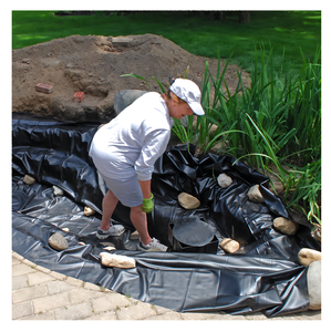 Géomembrane en caoutchouc EPDM écologique <span class=keywords><strong>de</strong></span> 1,2 mm pour bassins <span class=keywords><strong>de</strong></span> rétention et réservoirs d'eau en aquaculture - Product Image 3