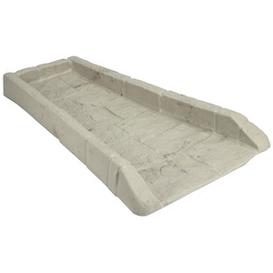 Blocs <span class=keywords><strong>de</strong></span> protection anti-éclaboussures modernes gris PP pour extension <span class=keywords><strong>de</strong></span> gouttière <span class=keywords><strong>de</strong></span> pluie 54x27x5cm, usage <span class=keywords><strong>jardin</strong></span> - Product Image 3