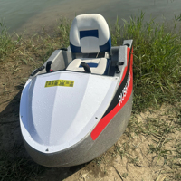 Bateau à moteur électrique haute vitesse 2025 pour sports nautiques, bateau kart EPP, tension de batterie 72V 18KW, mini jet-boat de surf